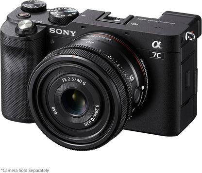 Sony FE 40mm F2.5 G Full-Frame Ultra-Compact G Lens