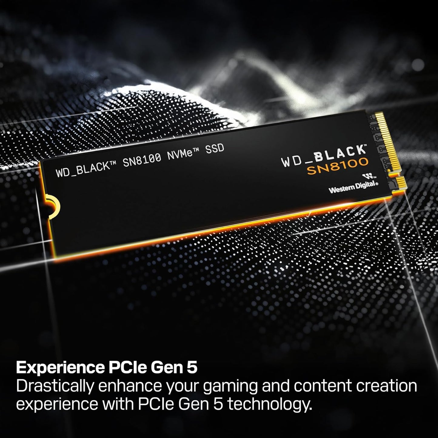 WD_BLACK 2TB SN8100 NVMe Internal Gaming SSD Solid State Drive - Gen 5 PCIe 5.0x4, M.2 2280, Up to 14,900 MB/s - WDS200T1X0M