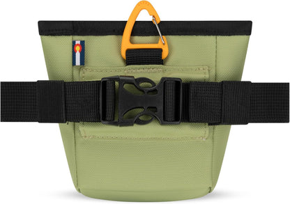 OllyDog Goodie Treat Bag, Dog Treat Pouch, Waist Belt Clip for Hands-Free Training, Magnetic Closure, Dog Training and Behavior Aids, Three Ways to Wear (Wet Weather)