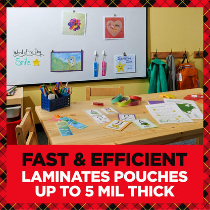 Scotch Thermal Laminator, 2 Roller System for a Professional Finish, Use for Home, Office or School, Suitable for use with Photos (TL901X)