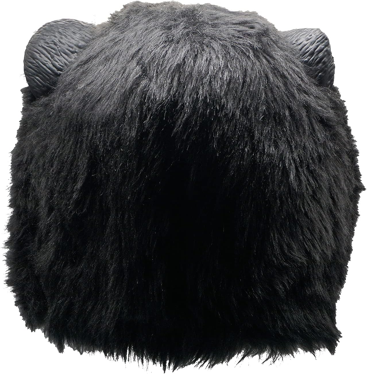 Black Bear Head Mask Full Face Plush Bear Costume Deluxe Halloween Party Animal Head Masks