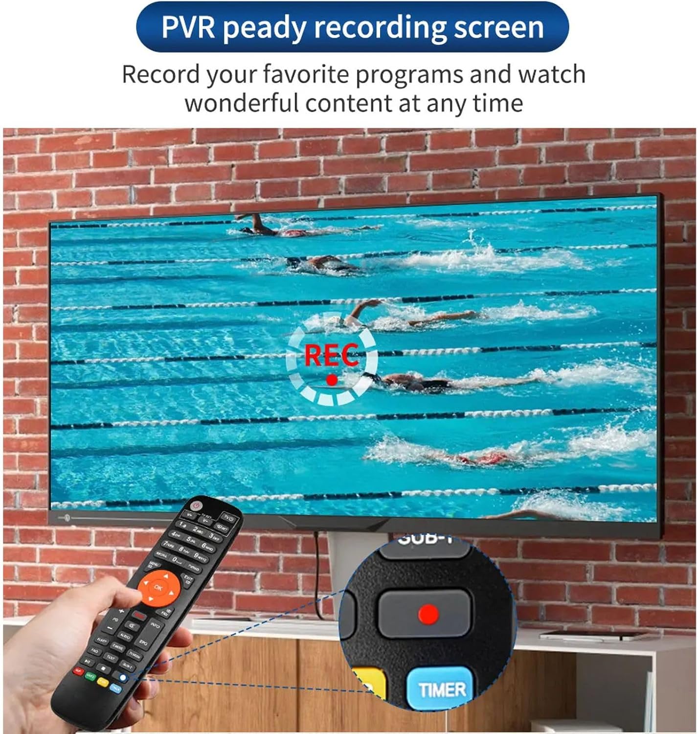 Satellite Receiver Digital TV Antenna for Smart TV VCM, ACM, Multi Stream, Biss, PowerVu, DRE, IPTV, Support, DLNA, Unicable, DiSEqC, HEVC Main 10, AVS+, 2.4G WiFi, Ethernet,