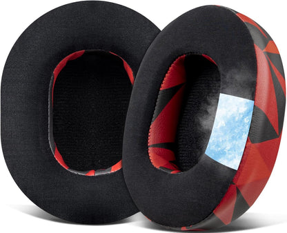 SOULWIT Replacement Earpads for Skullcandy Hesh 3/ANC/Evo & Crusher Wireless/ANC/Evo & Venue ANC Over-Ear Headphones, Ear Pads Cushions with Noise Isolation Foam - Hesh3 PL Black