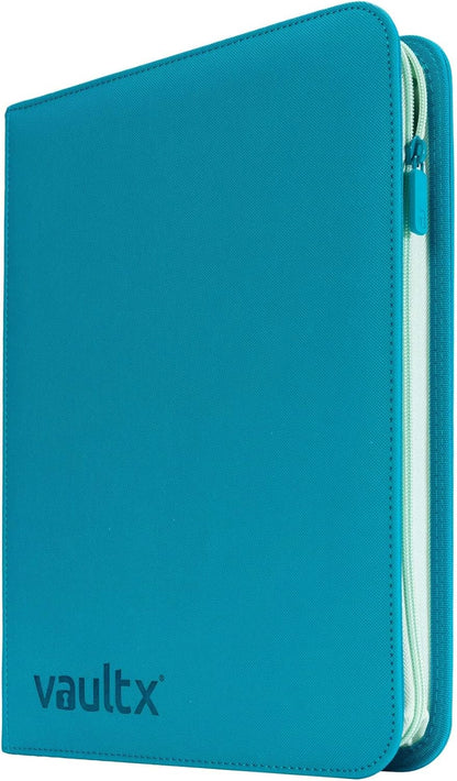 Vault X 12 Pocket Trading Card Zip Binder, 480 Cards, Compatible with Pokemon Scarlet & Violet Set, Exo-Tec Album Material, 20 Side-Loading Pages, Folder for Collectible TCG (SV1)