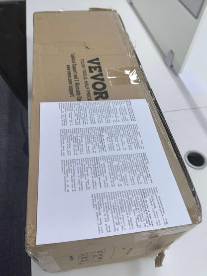 VEVOR 4 to 4.5 inch Radon Mitigation Fan System, Quiet 260 CFM Radon Mitigation Kit with 2 Couplers, Waterproof Radon Fan Electric Inline Duct Fan Exhaust Fan for Indoor Outdoor Ventilation