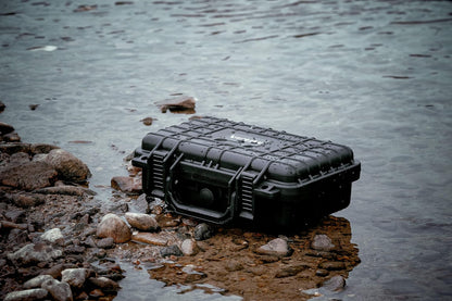 MEIJIA Portable All Weather Waterproof Protective Hard Case,Camera Case with Customizable Fit Foam,Fit use of Drones,Camera, Equipments, 11.65 x8.35x3.78inches