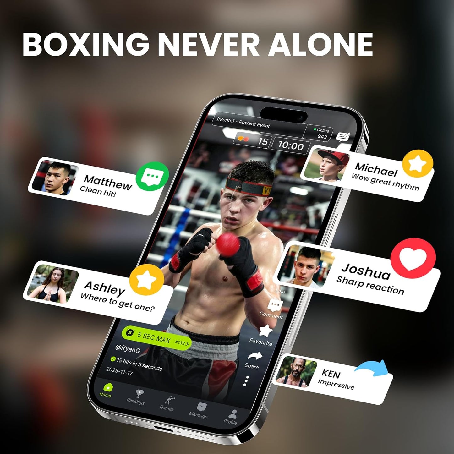 Ultimate Reflex Ball Set - 4 React Balls Plus 2 Adjustable Headbands, Great for Timing, Accuracy, Focus and Hand Eye Coordination Training for Boxing, MMA and Krav Mega