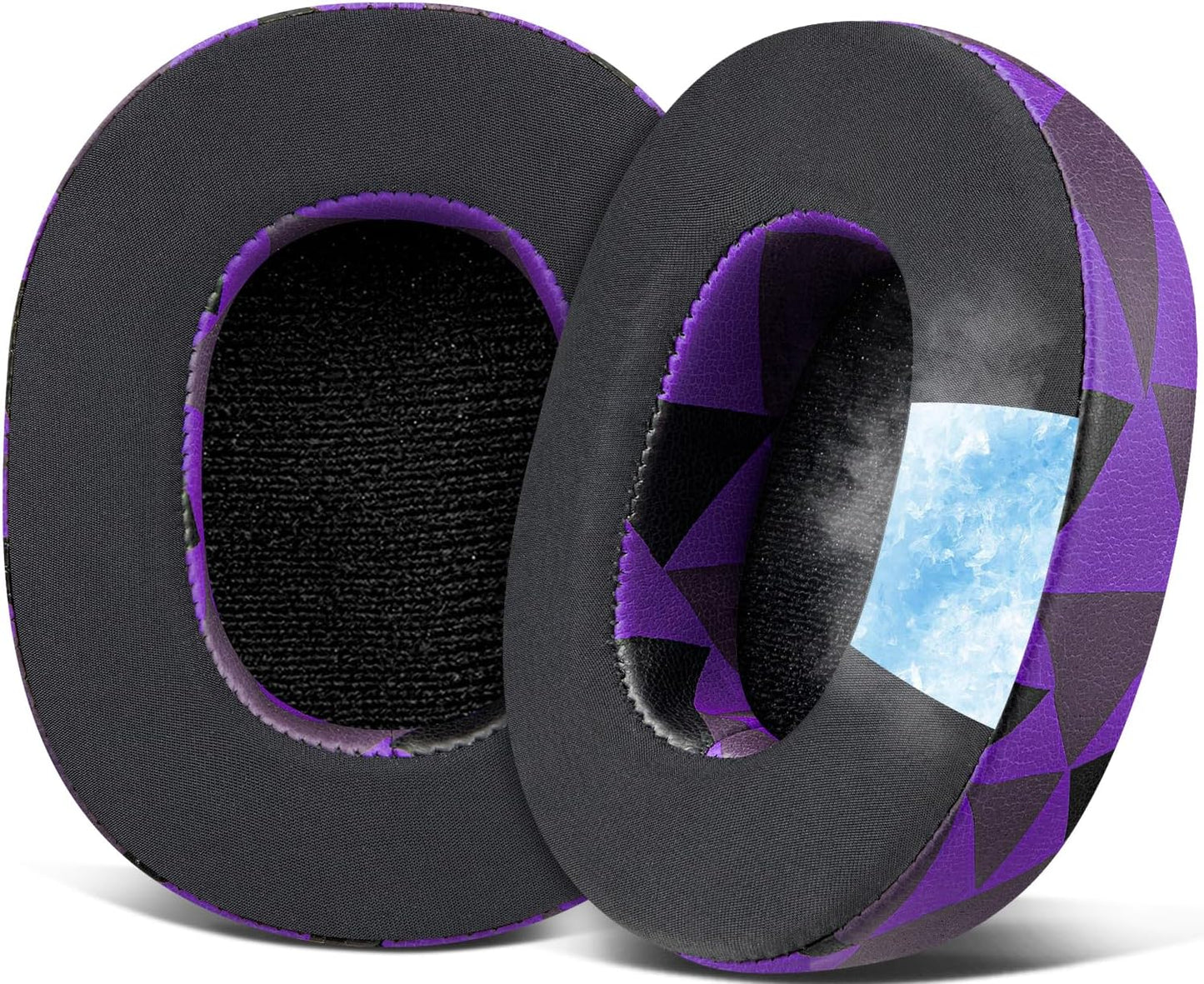 SOULWIT Replacement Earpads for Skullcandy Hesh 3/ANC/Evo & Crusher Wireless/ANC/Evo & Venue ANC Over-Ear Headphones, Ear Pads Cushions with Noise Isolation Foam - Hesh3 PL Black