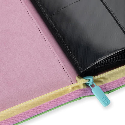 Vault X 12 Pocket Trading Card Zip Binder, 480 Cards, Compatible with Pokemon Scarlet & Violet Set, Exo-Tec Album Material, 20 Side-Loading Pages, Folder for Collectible TCG (SV1)