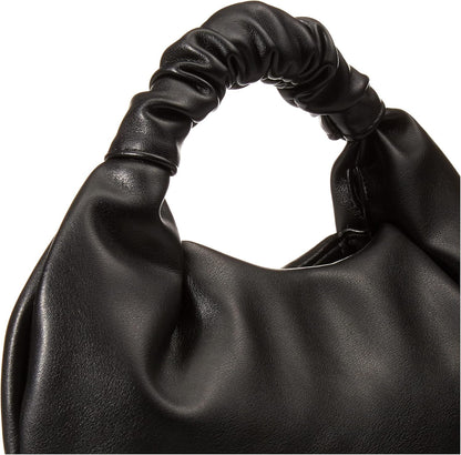 Purilite Select Women’s Faux Leather Ruched Handle Bag
