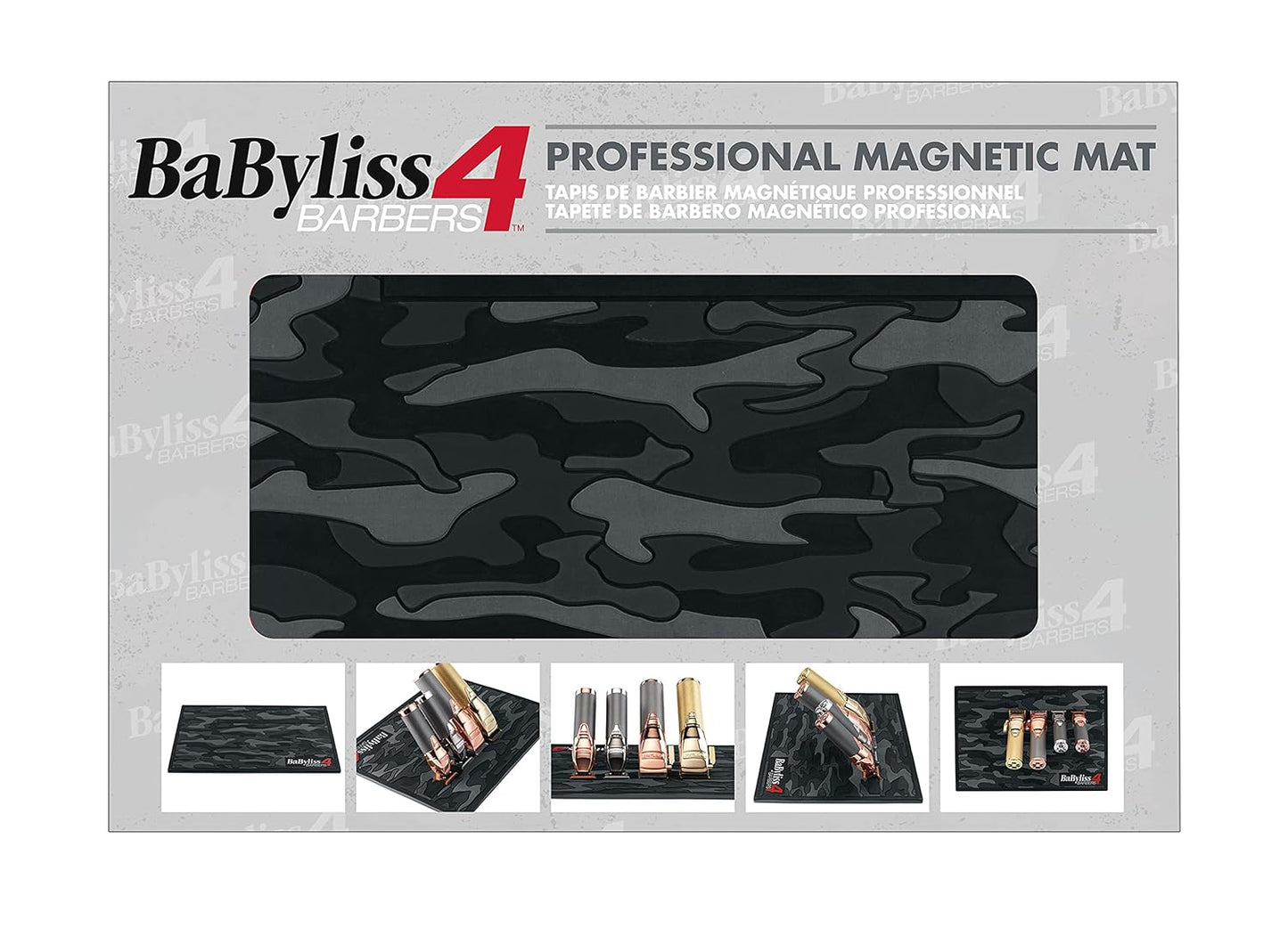 BaBylissPRO Magnetic Strip Rubber Barber Mat