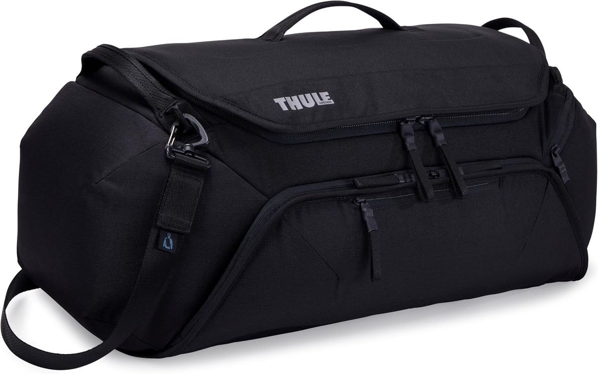 Thule RoundTrip Bike Gear Duffel 55L, Water Resistant, Black