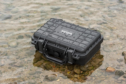 MEIJIA Portable All Weather Waterproof Protective Hard Case,Camera Case with Customizable Fit Foam,Fit use of Drones,Camera, Equipments, 11.65 x8.35x3.78inches