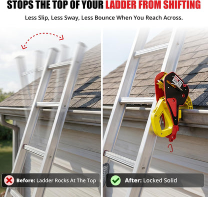 Lock Jaw Ladder Grip - Ladder Safety Clip - Feel secure on your ladders and climb safer by Ladder GripL8