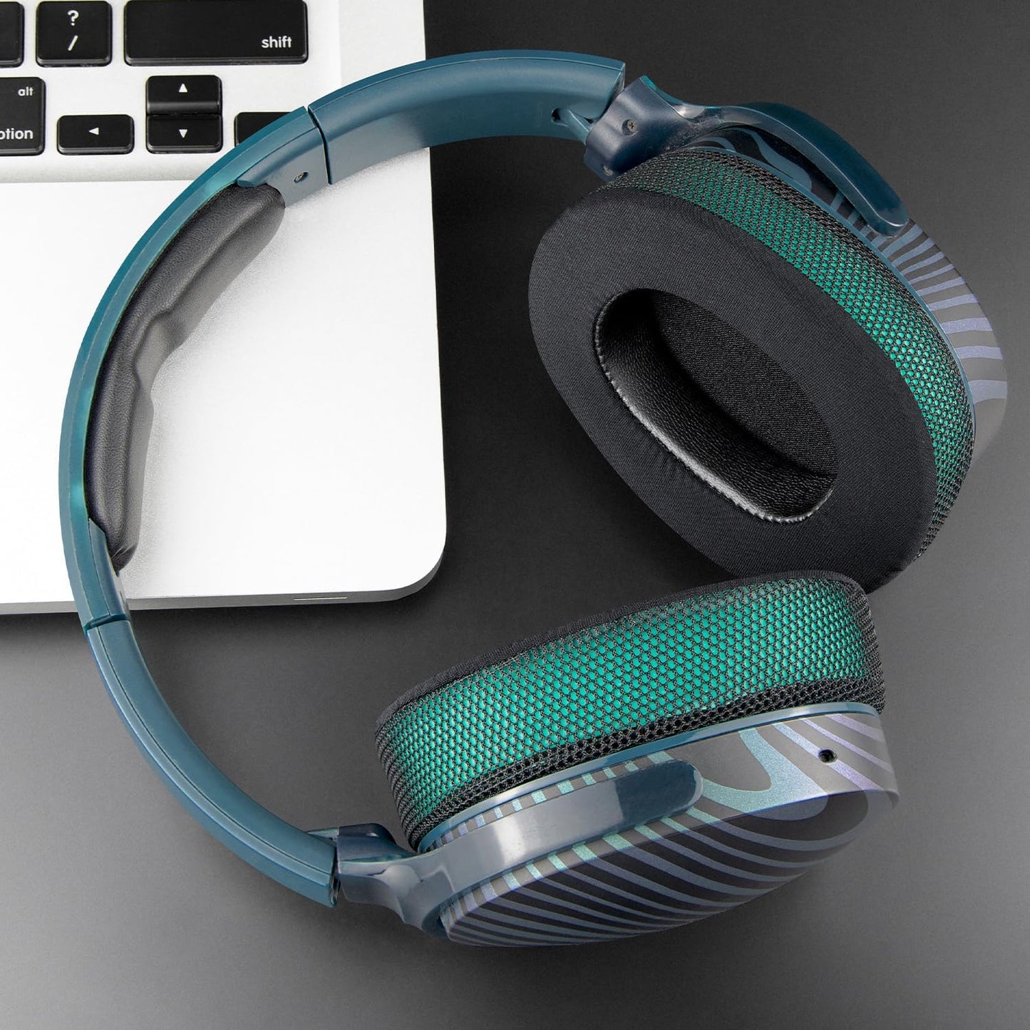 SOULWIT Replacement Earpads for Skullcandy Hesh 3/ANC/Evo & Crusher Wireless/ANC/Evo & Venue ANC Over-Ear Headphones, Ear Pads Cushions with Noise Isolation Foam - Hesh3 PL Black