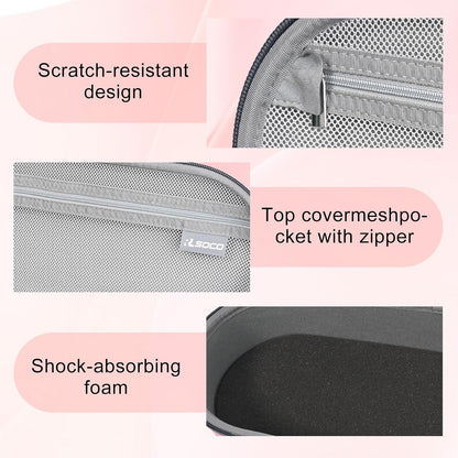 RLSOCO Case for Dyson Supersonic Travel Hair Dryer and Attachments - Pink