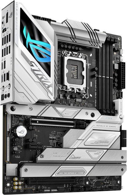 ASUS ROG Strix Z790-A Gaming WiFi II (WiFi 7) LGA 1700(Intel® 14th & 13th & 12th Gen) ATX Gaming Motherboard(16 + 1+2 Power Stages, DDR5, 5X M.2 Slots, PCIe 5.0 x16)