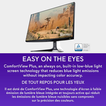 Alienware 25 Gaming Monitor AW2523HF 24.5" IPS LED Full HD (1920 × 1080) 360Hz Display - AMD FreeSync - VESA - Monitor (USB, HDMI) Height/Tilt/Swivel/Pivot Adjustability - Dark Side of The Moon