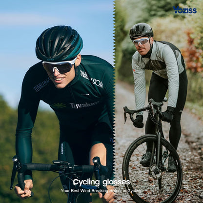 Cycling Glasses Polarized Sports Sunglasses for Men Women Youth Baseball Running Driving Golf