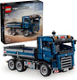 Tipping Dump Truck Building Toy | Construction Truck Model Kit | Engineering Vehicle Playset | Interlocking Building Blocks | Kids Construction Toy - PuriLite