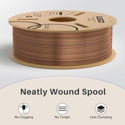 ELEGOO PLA Filament 1.75mm Black 1KG,3D Printer Filament Dimensional Accuracy +/- 0.02mm,1kg Cardboard Spool(2.2lbs) 3D Printing Filament Fits for Most FDM 3D Printers