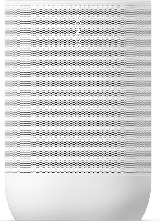 Sonos Move 2 - White - Wireless Portable Bluetooth Speaker - PuriLite
