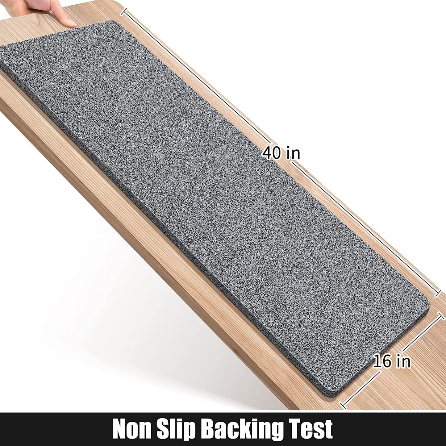 Square Shower Mat, Non Slip Bath Mat, Loofah Shower Stall Mats for Walk-in Shower, 32 x 32 Inches Shower Floor Mat with Drain, Bath Mats for Showers Bathroom, Tub, Seniors