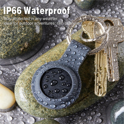 Reyke GPS Tracker Android, Air Smart Tag Compatible with Google Find My (Android Only), Key Finder for Keys, Luggage, Suitcase, Wallet, IP66 Waterproof, 4 Pack