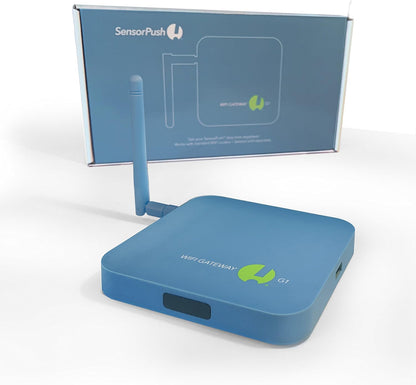 SensorPush G1 WiFi Gateway - Temperature and Humidity Sensor Gateway for Data/Alerts from Anywhere via Internet - No Monthly Fee, Unlimited History, Developed/Supported/Hosted in USA