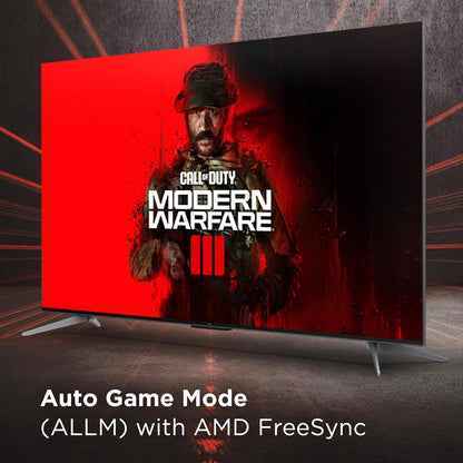 TCL 65-Inch Q6 QLED 4K Smart TV with Google TV (65Q650G-CA, 2023 Model) Dolby Vision, Dolby Atmos, HDR Pro+, Game Accelerator Enhanced Gaming, Voice Remote, Works with Alexa, Streaming UHD Television