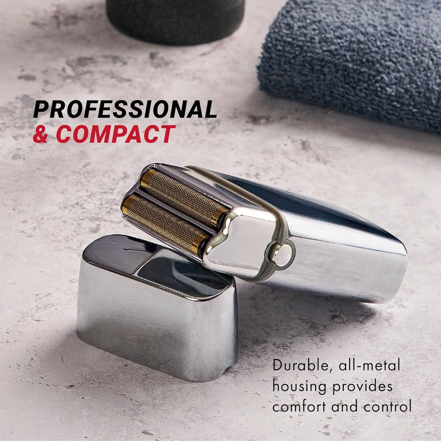 BaBylissPRO FoilFX Cord Cordless Metal Double Foil Shaver