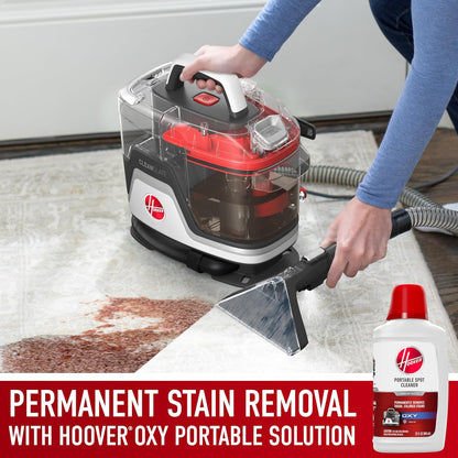 Hoover CleanSlate Carpet & Upholstery Spot Cleaner, Stain Remover, Portable, FH14000V, White