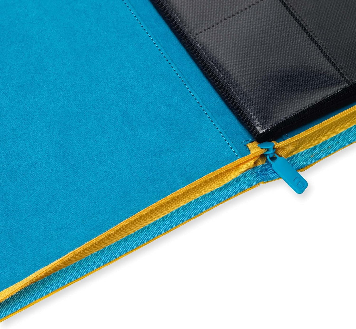 Vault X 12 Pocket Trading Card Zip Binder, 480 Cards, Compatible with Pokemon Scarlet & Violet Set, Exo-Tec Album Material, 20 Side-Loading Pages, Folder for Collectible TCG (SV1)