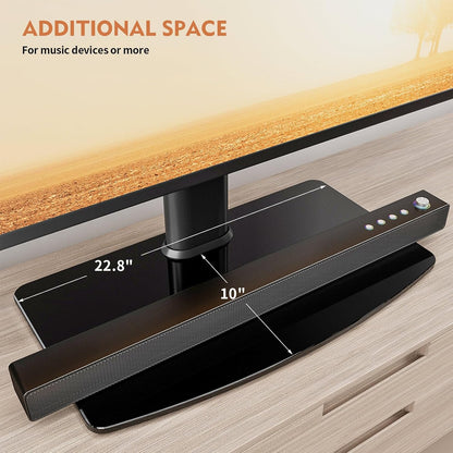 Purilite Select Swivel Tabletop TV Stand (27"–70")