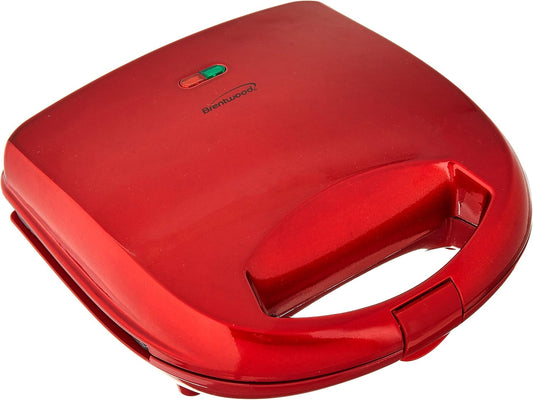 Brentwood TS240W Brentwood Stainless Steel Sandwich Maker, Small, White