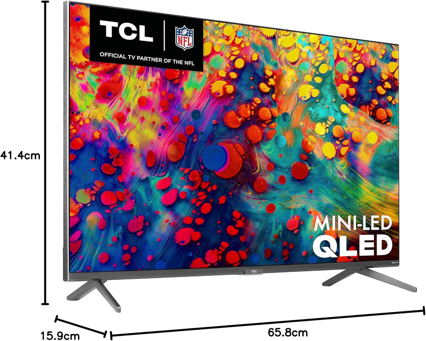 TCL 55-Inch QM6K Series QLED 4K Smart QD-Mini LED TV with Google TV (2025 Model) New Halo Control System, LD500 Precise Dimming Series, High Contrast HVA Panel, 144Hz Native Panel Refresh Rate