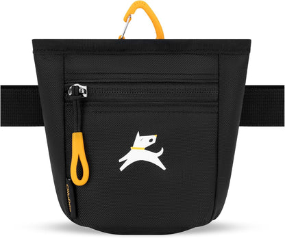 OllyDog Goodie Treat Bag, Dog Treat Pouch, Waist Belt Clip for Hands-Free Training, Magnetic Closure, Dog Training and Behavior Aids, Three Ways to Wear (Wet Weather)