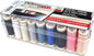 GÜTERMANN 26 pc MCT Sew-All 100m - Thread Set in Acrylic Box - Assorted Colours