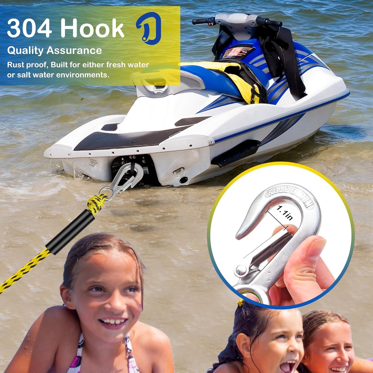 Purilite Select Self-Centering Tow Harness for Watersports