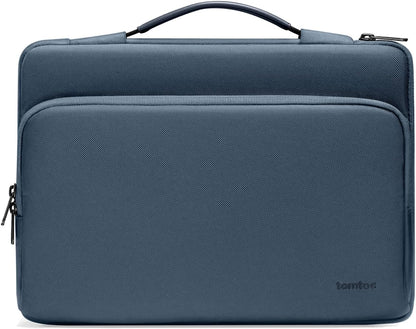 tomtoc 360 Protective Laptop Carrying Case for 16-inch New MacBook Pro M4/M3/M2/M1 Pro/Max 2024-2019, Water-Resistant Laptop Bag Sleeve with Accessory Pocket for The New Razer Blade 15