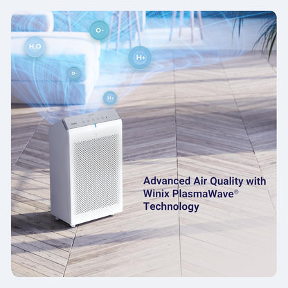 WINIX 5530 Air Purifier (New Generation of 5500-2 with App Control) for Home Large Room Up to 1882 Ft² in 1 Hr, True HEPA, High Deodorization Carbon Filter and Auto Mode, Captures Pet Allergies, Smoke