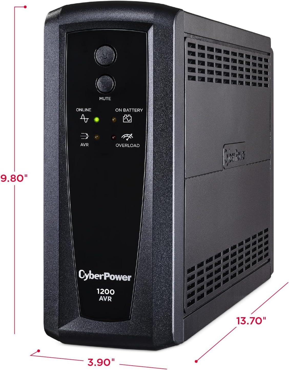 CyberPower CP685AVRG AVR UPS System, 685VA/390W, 8 Outlets, Compact
