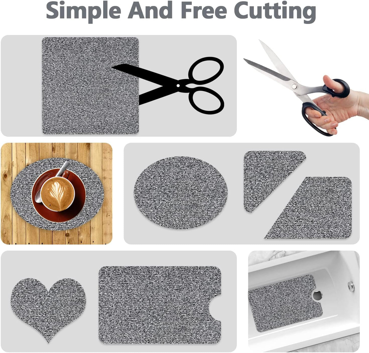 Loofah Mats for Shower, Non Slip | Quick Drying | Soft on Your Feet | Soft Textured Shower Mat Bath Mat Bathtub Mat Massage Mat Loofah Mat for Bathroom,Shower Tub or Wet Areas