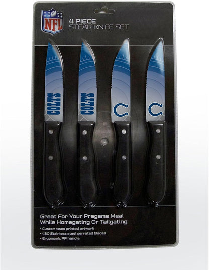 The Sports Vault by Inglasco NFL Chicago Bears Steak Knives