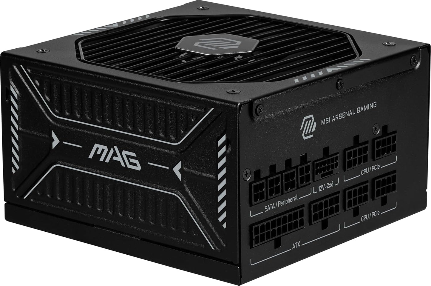 MSI MAG A750GL PCIE 5 Gaming Power Supply - Full Modular - 80 Plus Gold Certified 750W - Compact Size - ATX PSU - PuriLite