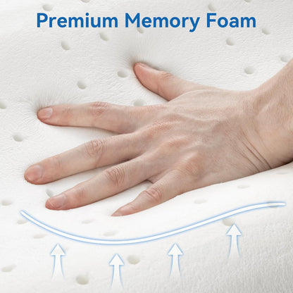 AM AEROMAX Contour Memory Foam Pillow, Cervical Pillow for Neck Pain Relief, Orthopedic Sleeping Pillows Side, Back and Stomach Sleepers.