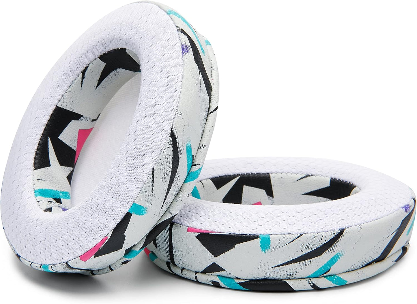 WC Freeze for Arctis Nova - Hybrid Fabric Cooling Gel Replacement Earpads for Arctis Nova Pro Wired, Nova 7, 5, 4, 3, 1 - Made by Wicked Cushions (Does Not Fit Nova Pro Wireless) | Black