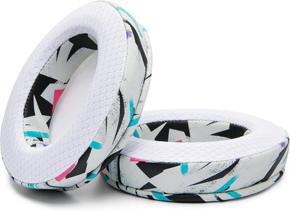 WC Freeze for Arctis Nova - Hybrid Fabric Cooling Gel Replacement Earpads for Arctis Nova Pro Wired, Nova 7, 5, 4, 3, 1 - Made by Wicked Cushions (Does Not Fit Nova Pro Wireless) | Black