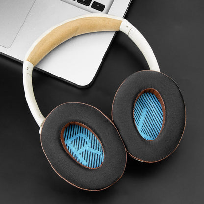 SoloWIT Earpads Cushions for Bose Headphones, Replacement Ear Pads for Bose QuietComfort 15 QC15 QC25 QC2 QC35/Ae2 Ae2i Ae2w/SoundTrue & SoundLink Around-Ear Series - QC25 PL Black&Blue