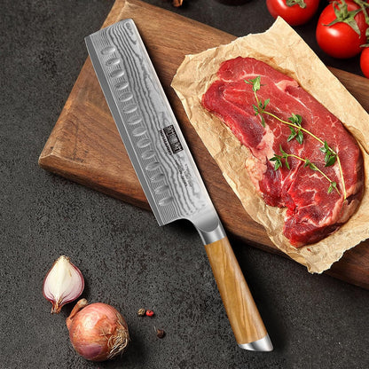 HOSHANHO Damascus Fillet Knife 7 Inch, Professional VG-10 Super Steel Boning Knife, Ultra Sharp Fish Knife with Ergonomic Handle